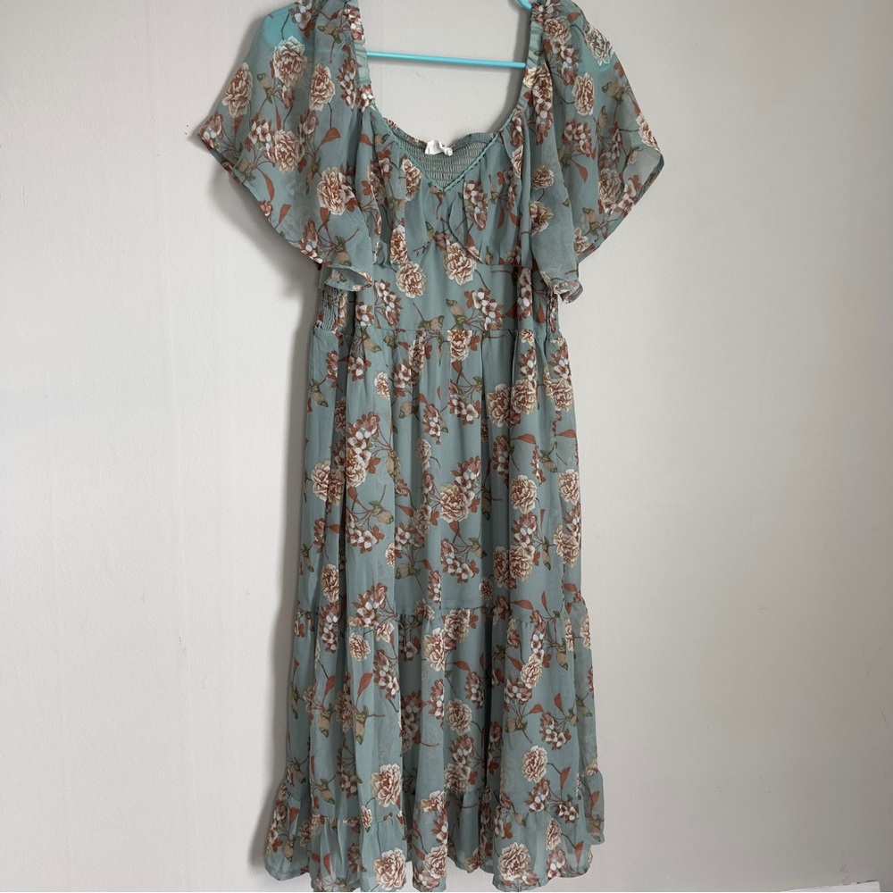 In Bloom Midi Dress